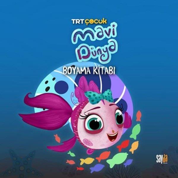 KolektifBoyama KitaplarıTRT Çocuk - Mavi Dünya Boyama Kitabı