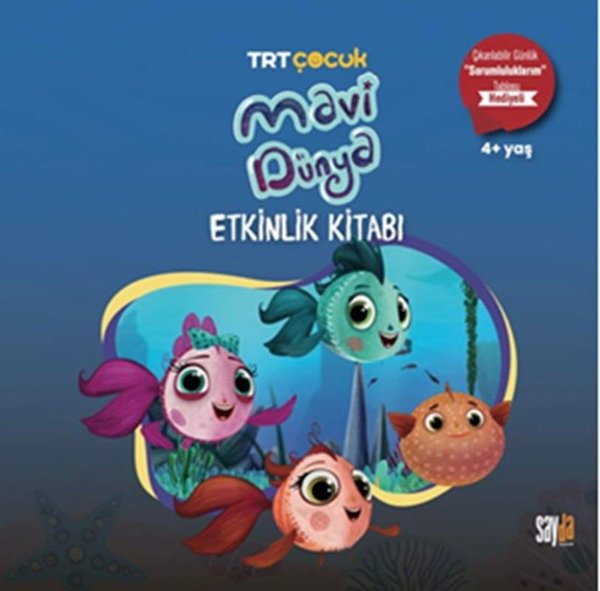 KolektifEgitim Etkinlik KitaplariTRT Çocuk - Mavi Dünya Etkinlik Kitabı