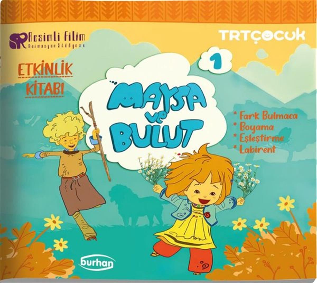 KolektifEtkinlik KitaplarıTRT Çocuk Maysa ve Bulut Etkinlik Kitabı - 1