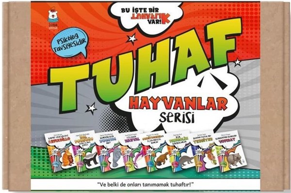 KolektifEgitim Etkinlik KitaplariTuhaf Hayvanlar Serisi Seti - 8 Kitap Takım