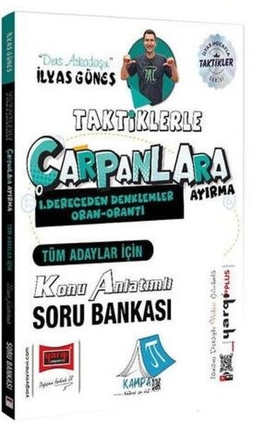 İlyas GüneşKPSS Soru Bankasi KitaplariTüm Adaylar İçin Taktiklerle Çarpanlara Ayırma Konu Anlatımlı Soru Bankası