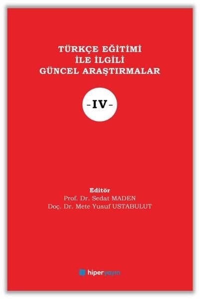 KolektifEğitimTürkçe Eğitimi İle İlgili Güncel Araştırmalar - 4