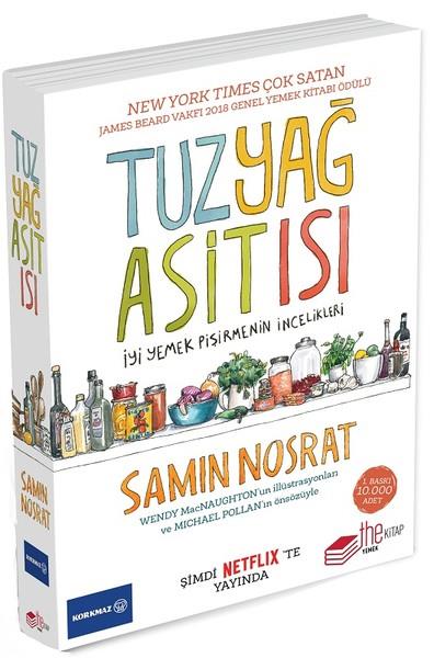 Samin NosratDünya Mutfağı KitaplarıTuz Yağ Asit Isı-İyi Yemek Pişirmenin İncelikleri