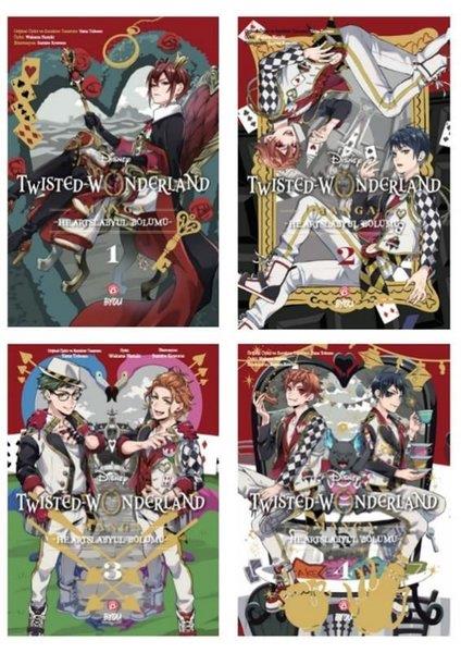 Wakana HazukiMangaTwisted Wonderland - Heartslabyul Seti - 4 Kitap Takım