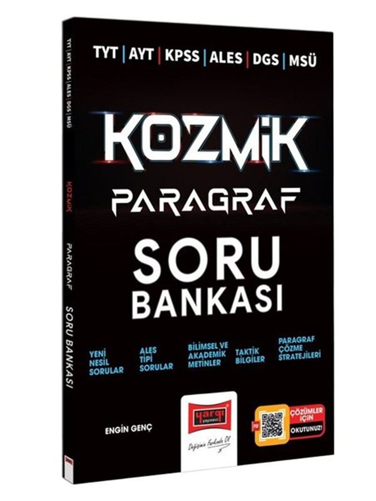 Engin GençTemel Yeterlilik Testi - Alan Yeterlilik Testi (YKS-TYT/AYT)TYT AYT KPSS ALES DGS MSÜ Kozmik Paragraf Soru Bankası