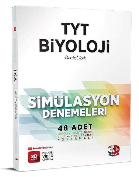KolektifTYT BiyolojiTYT Biyoloji Simülasyon 48 Deneme
