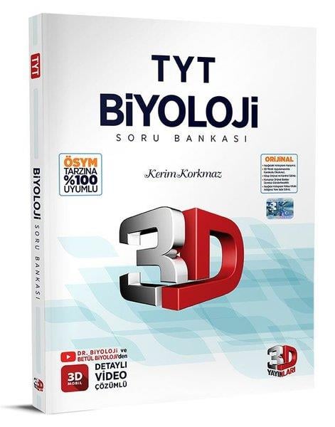 KolektifTYT BiyolojiTYT Biyoloji Soru Bankası
