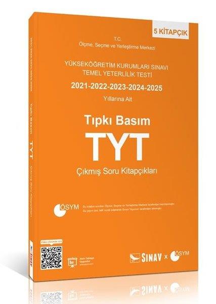 KolektifTYT Tüm DerslerTYT Tıpkı Basım Son 5 Yıl Çıkmış Soru Kitapçıkları