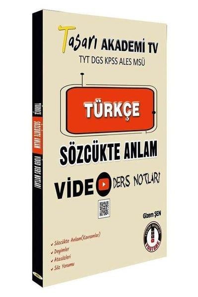 Gizem ŞenTYT TürkçeTYT Türkçe Sözcükte Anlam Vİdeo Ders Notları