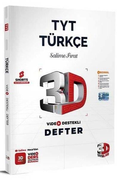 Salime FıratTYT TürkçeTYT Türkçe Video Destekli Defter 2024