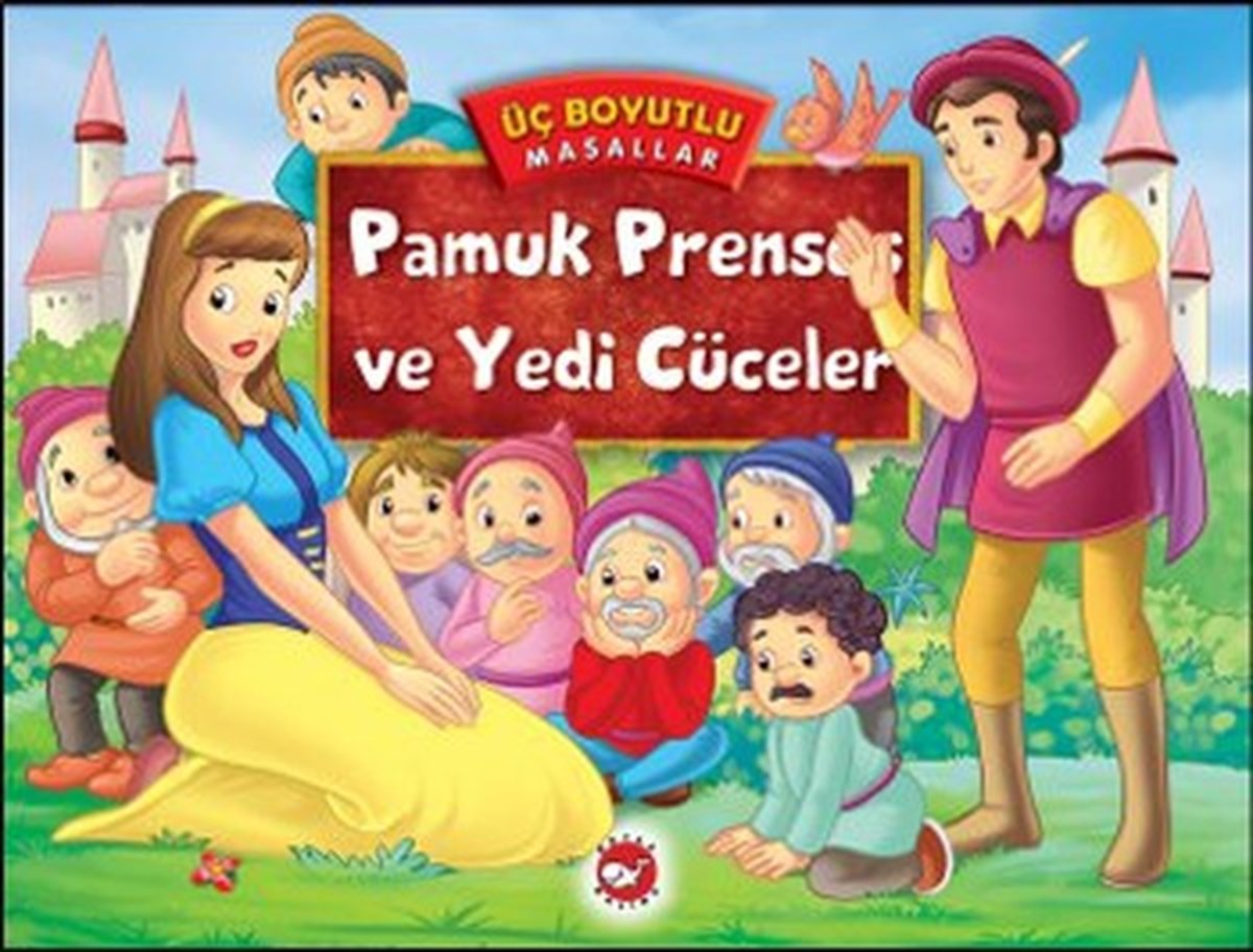Aslı OnatOkul Öncesi Masal KitaplarıÜç Boyutlu Masallar - Pamuk Prenses ve Yedi Cüceler