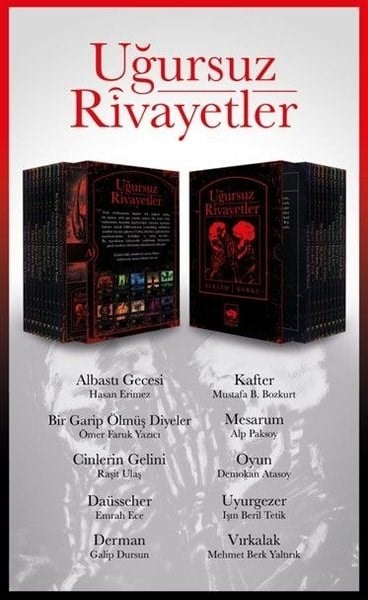 KolektifFantastik Kitaplar & Fantastik RomanlarUğursuz Rivayetler Seti - 10 Kitap Takım - Kutulu