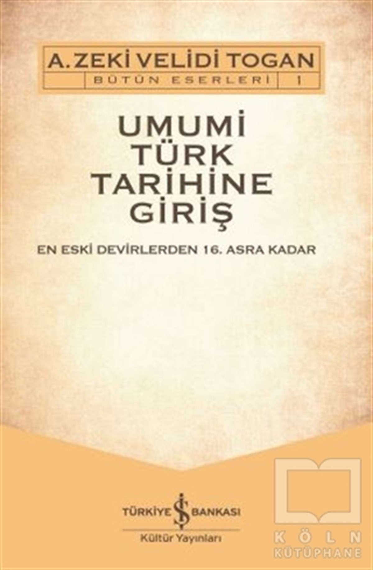 Umumi Türk Tarihine Giriş Seti-2 Cilt Takım