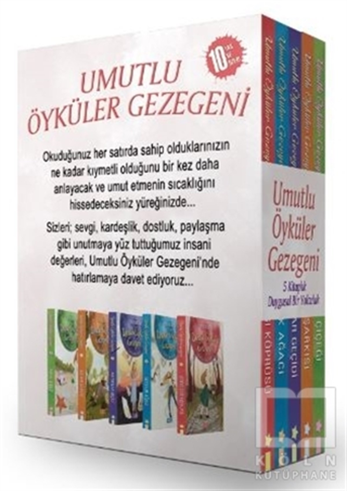 Şehri MadanTürkçe RomanlarUmutlu Öyküler Gezegeni (5 Kitap Takım Kutulu)