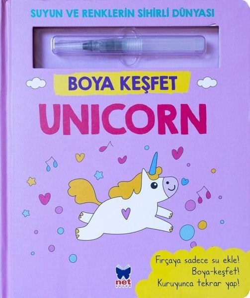 KolektifEgitim Etkinlik KitaplariUnicorn - Boya Keşfet - Suyun ve Renklerin Sihirli Dünyası