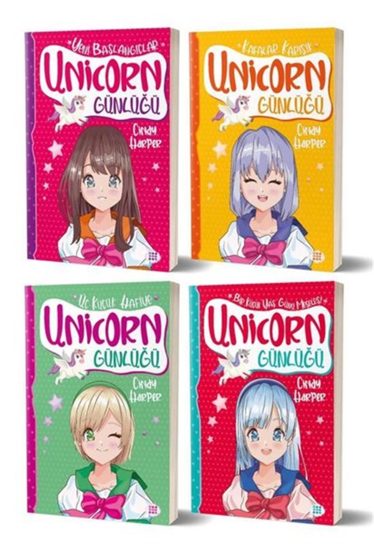 Cindy HarperÇocuk Gençlik RomanlarıUnicorn Günlüğü Serisi Seti - 4 Kitap Takım
