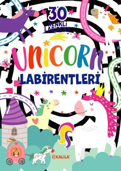 KolektifEgitim Etkinlik KitaplariUnicorn Labirentler - 30 Renkli Labirent