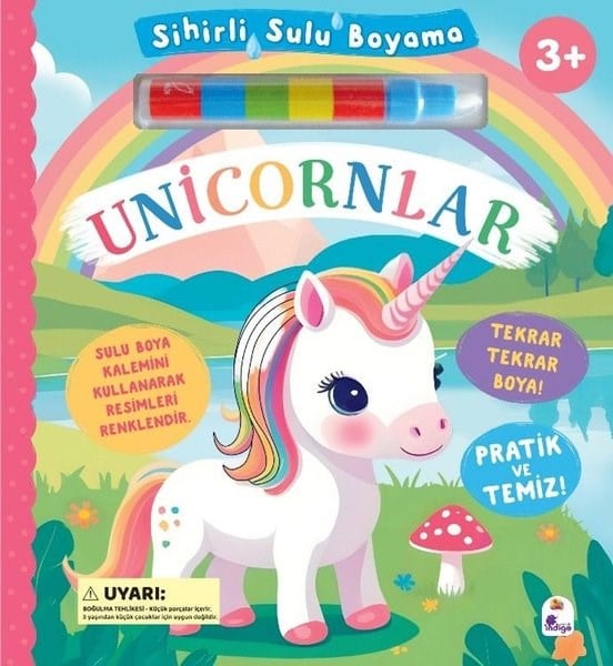 KolektifBoyama KitaplarıUnicornlar - Sihirli Sulu Boyama