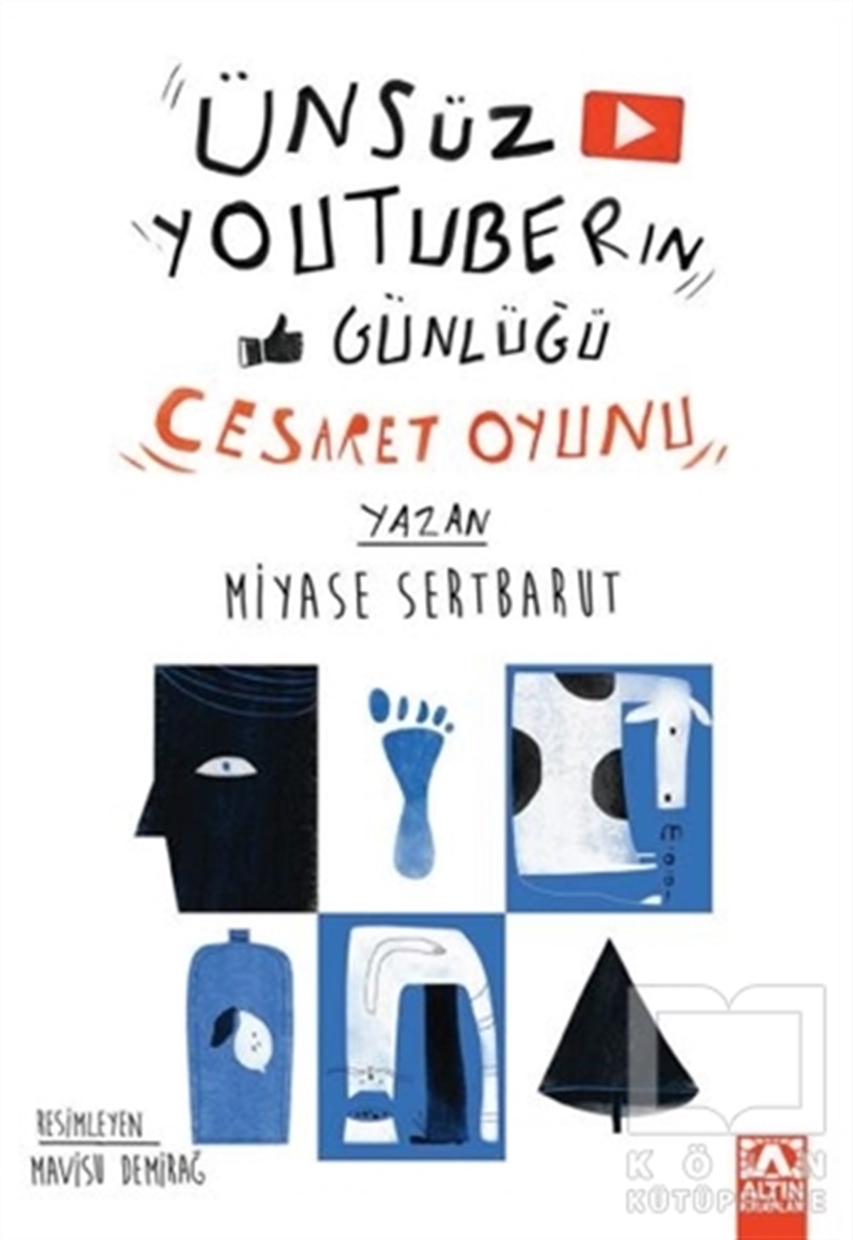 Miyase SertbarutÇocuk RomanlarıÜnsüz Youtuberın Günlüğü - Cesaret Oyunu