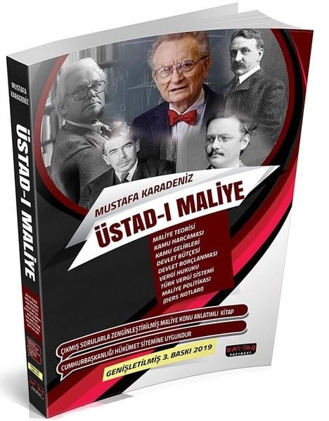 Mustafa KaradenizKPSS Konu Anlatim KitaplariÜstad-ı Maliye KPSS A Grubu Konu Anlatımlı