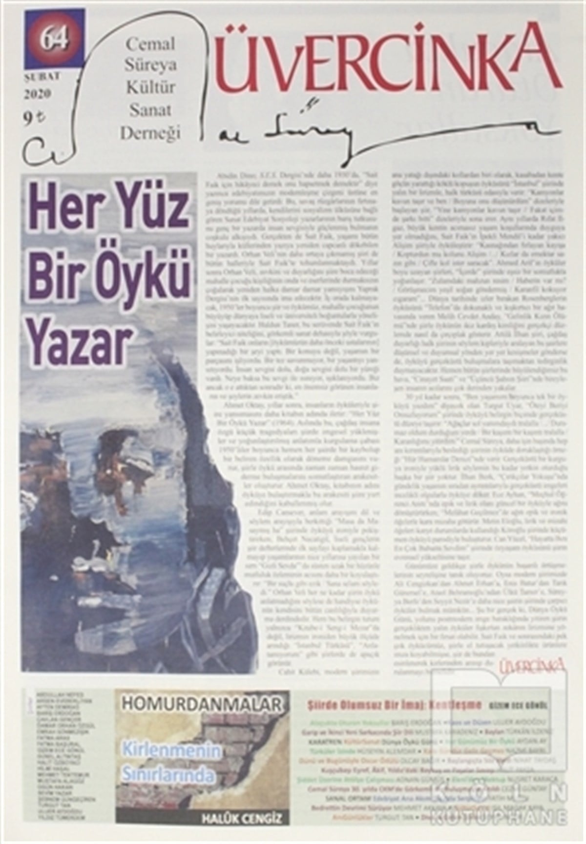 KolektifDiğerÜvercinka Dergisi Sayı: 64 Şubat 2020