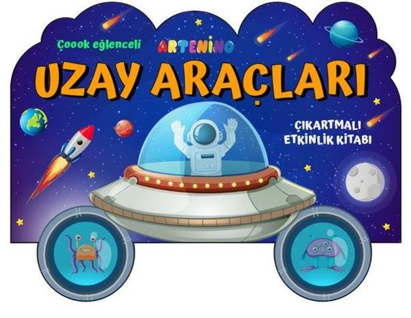 KolektifEgitim Etkinlik KitaplariUzay Araçları - Çıkartmalı Etkinlik Kitabı