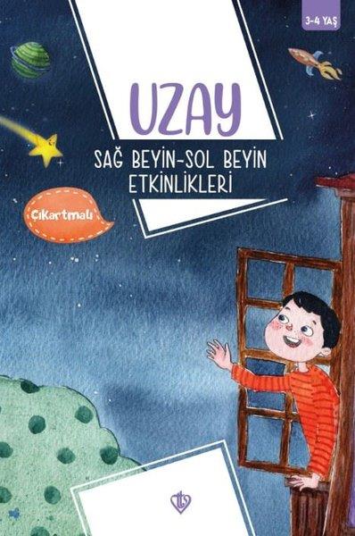 KolektifEgitim Etkinlik KitaplariUzay - Sağ Beyin - Sol Beyin Etkinlikleri-Çıkartmalı - 3 - 4 Yaş