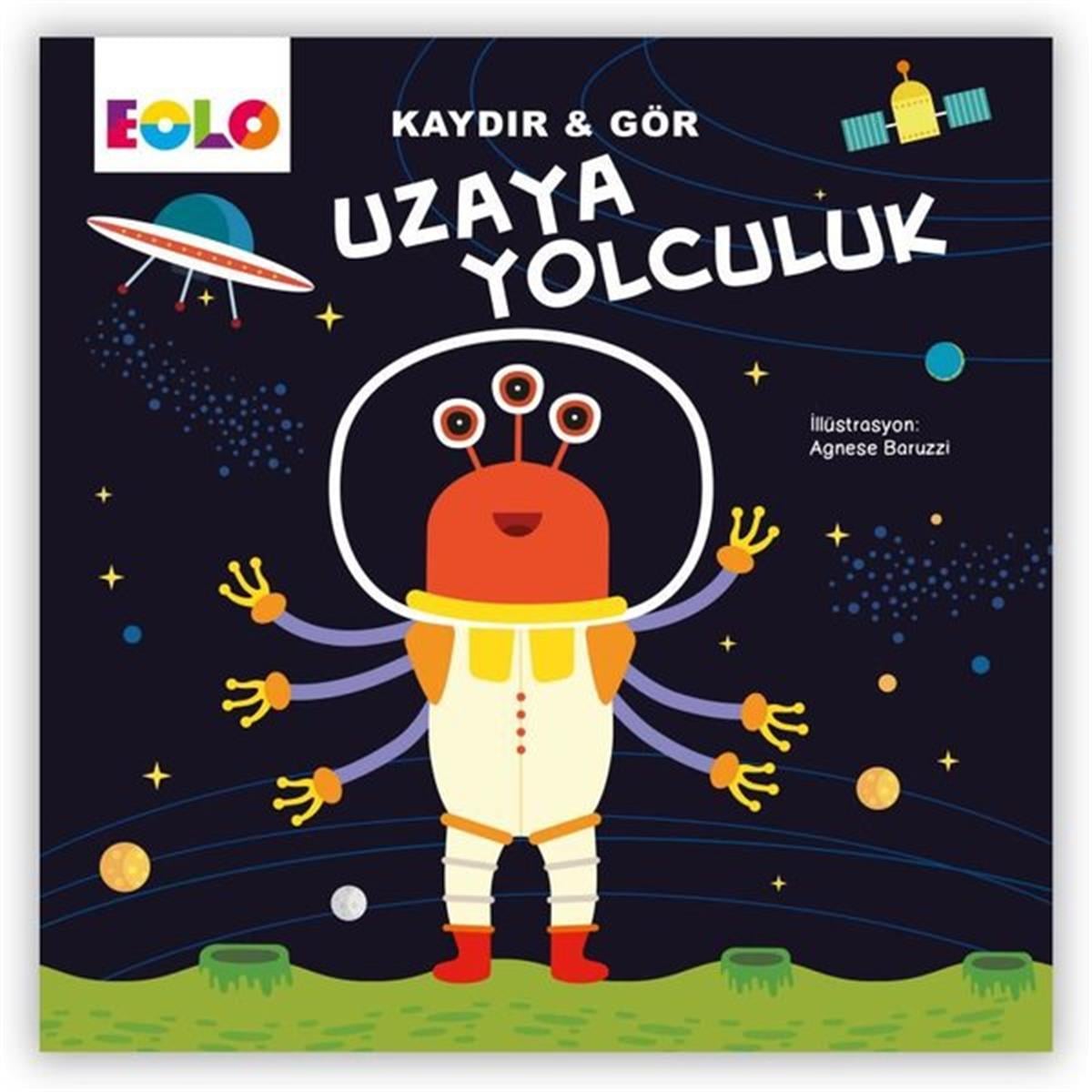 KolektifEgitim Etkinlik KitaplariUzaya Yolculuk - Kaydır ve Gör