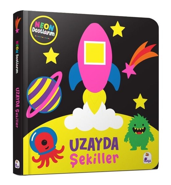 KolektifSesli Görüntülü Çocuk KitaplariUzayda Şekiller - Neon Dostlarım
