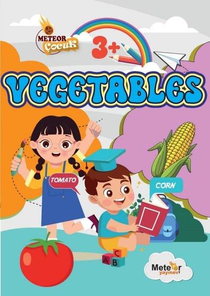 Umut ÖzBoyama KitaplarıVegetables Sebzeler Türkçe - İngilizce Boyama Kitabı 3+ Yaş