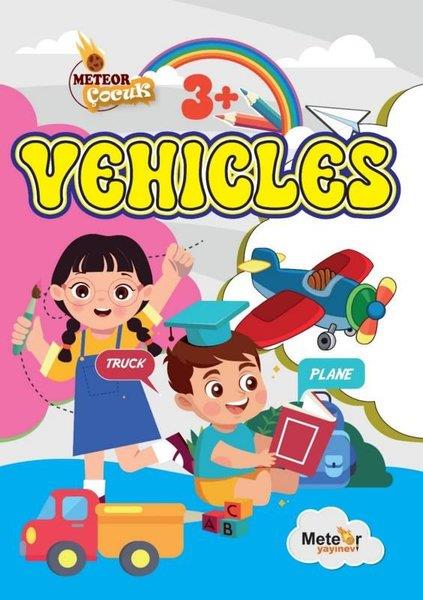 Umut ÖzBoyama KitaplarıVehicles Araçlar Türkçe - İngilizce Boyama Kitabı 3+ Yaş