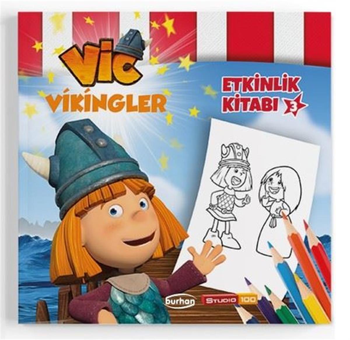 Reyha Cerit BalaEtkinlik KitaplarıVikingler Etkinlik Kitabı - 3