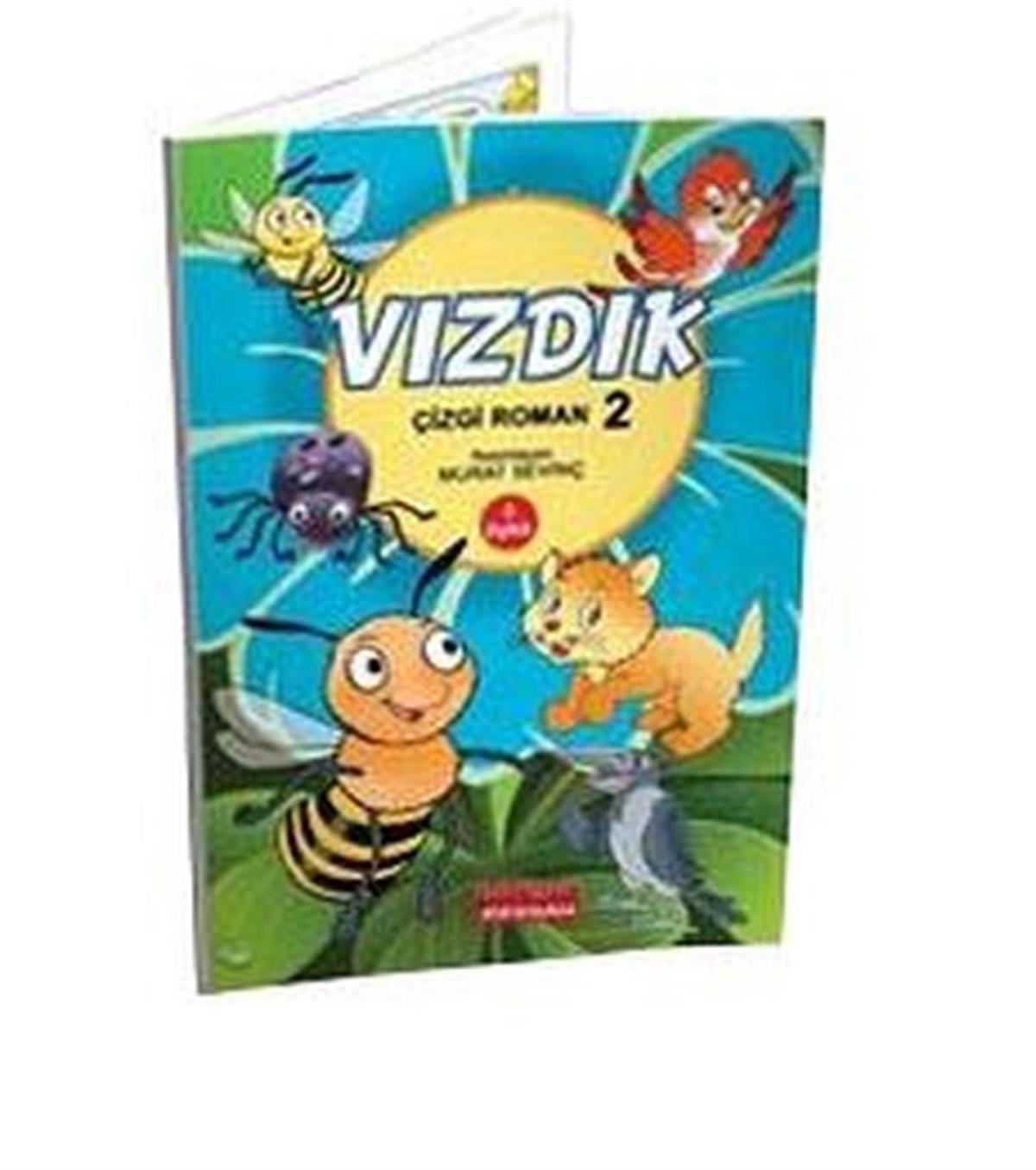 Aziz SivaslıoğluÇocuk Çizgi RomanlarıVızdık Çizgi Roman Renkli Öykü Serisi Cilt - 2