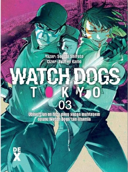 Seiichi ShiratoMangaWatch Dogs Tokyo Cilt 3