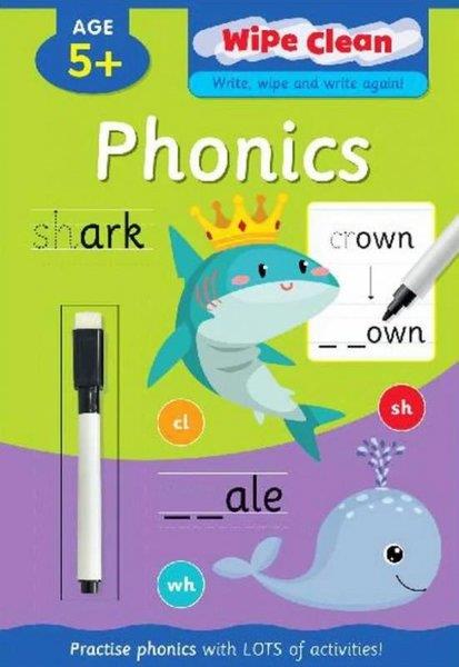 Alligator BooksPreschoolWipe Clean Book Phonics