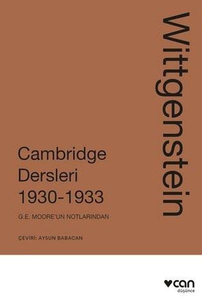 Brian RogersFelsefe BilimiWittgenstein: Cambridge Dersleri 1930 - 1933