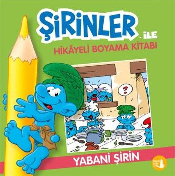 KolektifEgitim Etkinlik KitaplariYabani Şirin - Şirinler İle Hikayeli Boyama Kitabı
