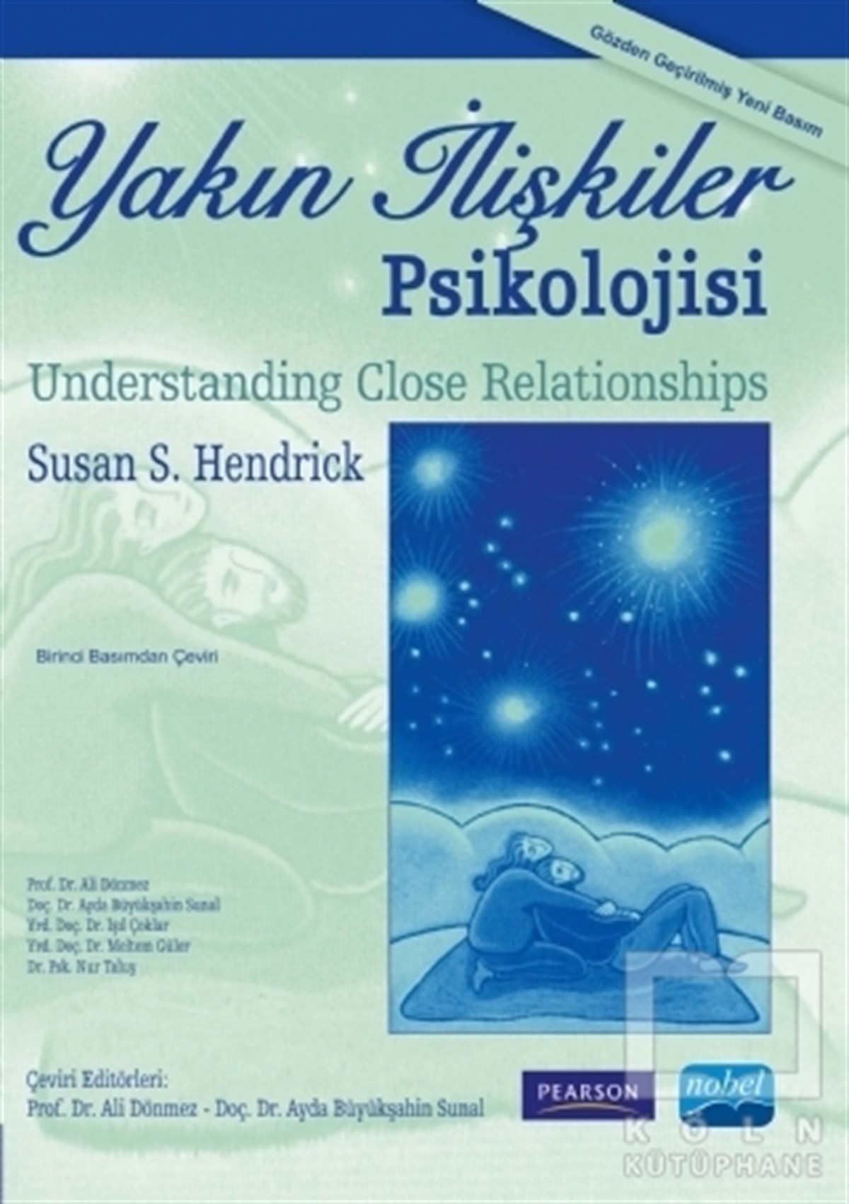Susan S. HendrickBaşvuru KitaplarıYakın İlişkiler Psikolojisi