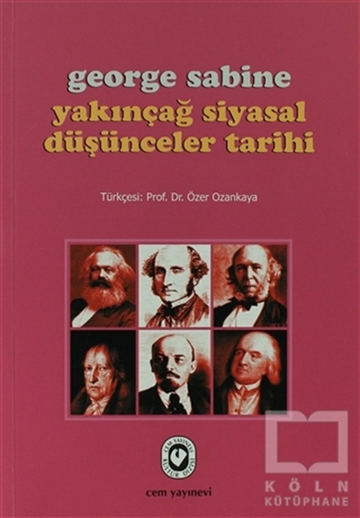 George SabineDiğerYakınçağ Siyasal Düşünceler Tarihi