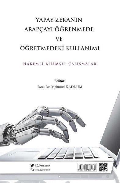 KolektifDil Bilimi - EtimolojiYapay Zekayı Arapçayı Öğrenmede ve Öğretmedeki Kullanımı - Hakemli Bilimsel Çalışmalar