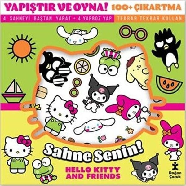 KolektifMalbücherYapıştır ve Oyna! Sahne Senin! Hello Kitty and Friends