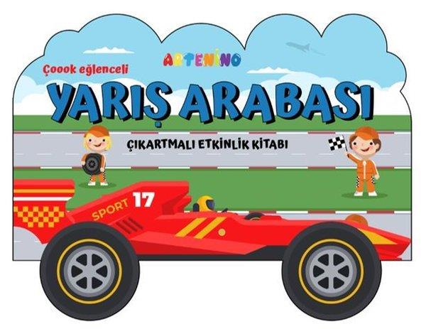 KolektifEgitim Etkinlik KitaplariYarış Arabası - Çıkartmalı Etkinlik Kitabı