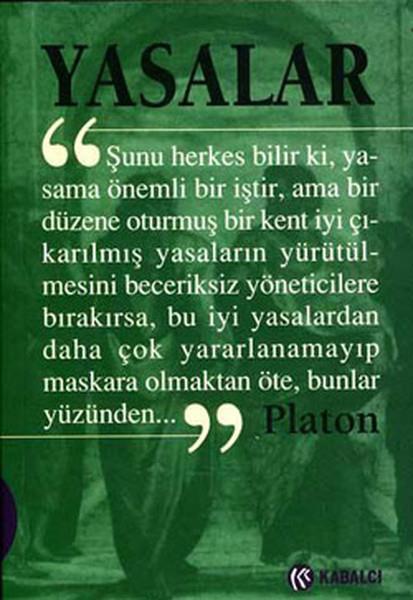 PlatonFelsefe BilimiYasalar
