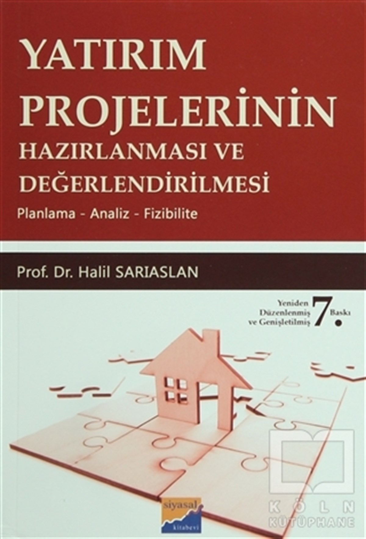 Halil SarıaslanDiğerYatırım Projelerinin Hazırlanması ve Değerlendirilmesi