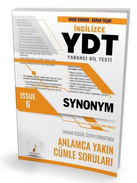 Burak YaşarYKS Ingilizce Soru BankasiYDT İngilizce Synonym Issue 6