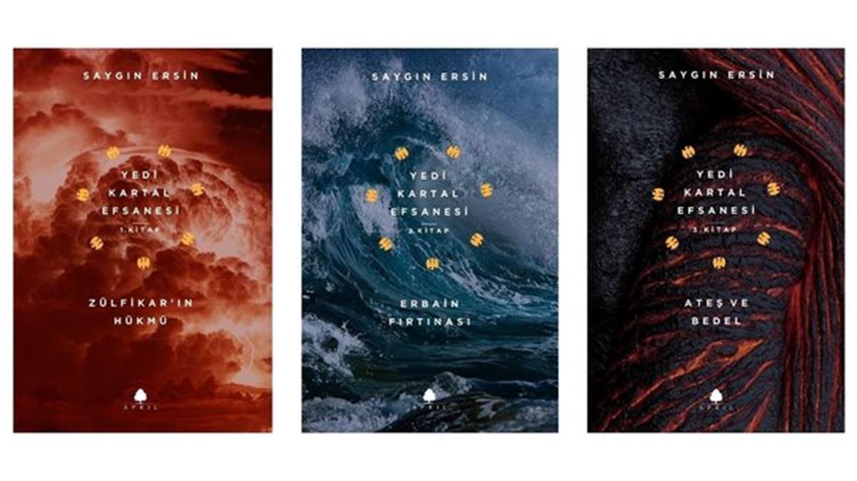 Saygın ErsinTürkiye RomanYedi Kartal Efsanesi Seti - 3 Kitap Takım
