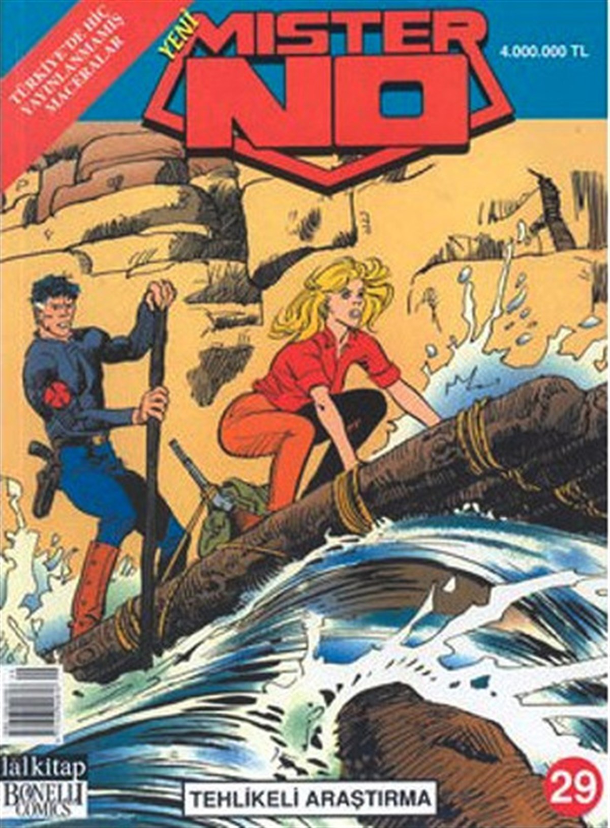 KolektifComicsYeni Mister No   Sayı: 29  Tehlikeli Araştırma