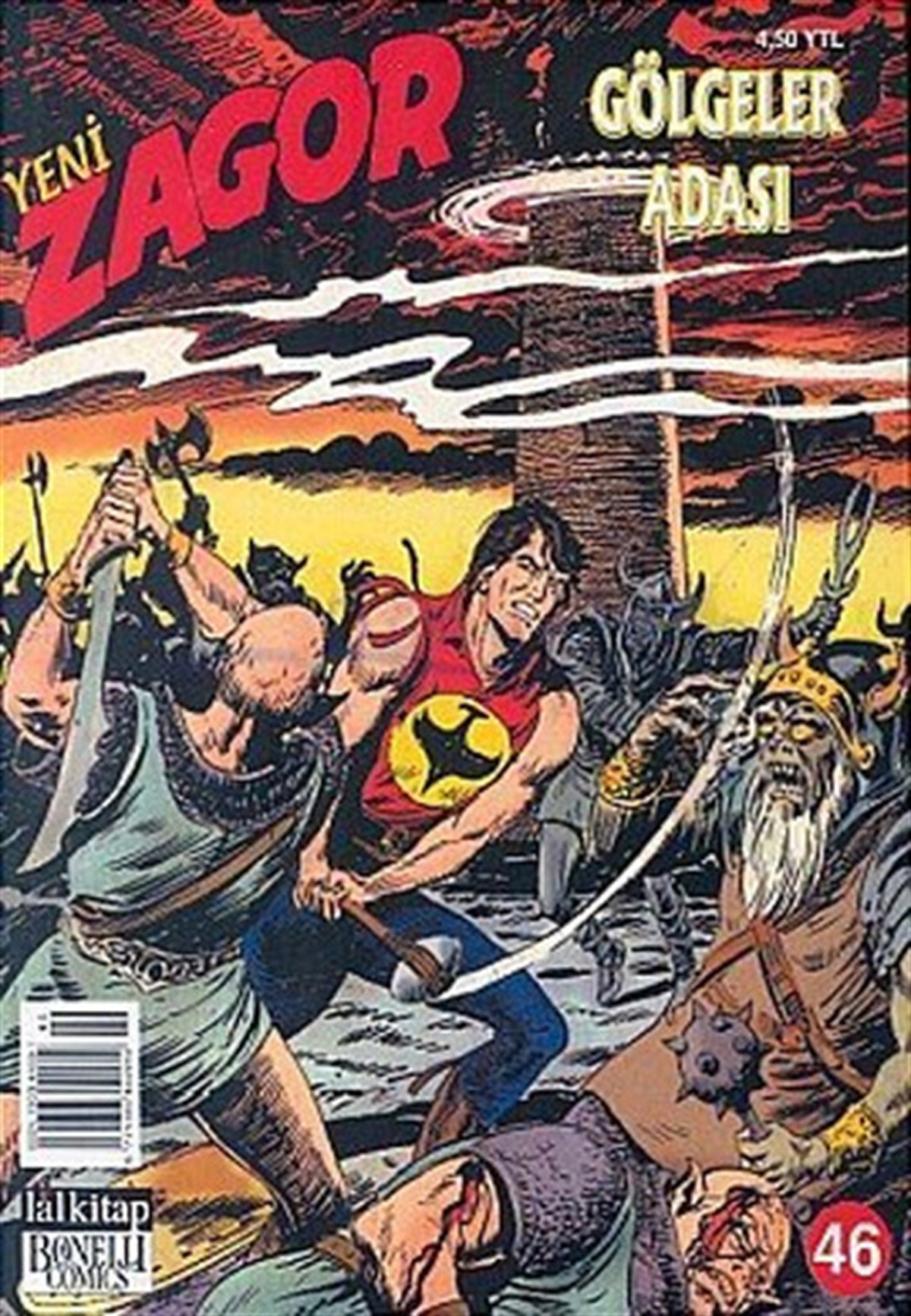 Mauro BoselliÇizgi RomanlarYeni Zagor Sayı: 46 - Gölgeler Adası