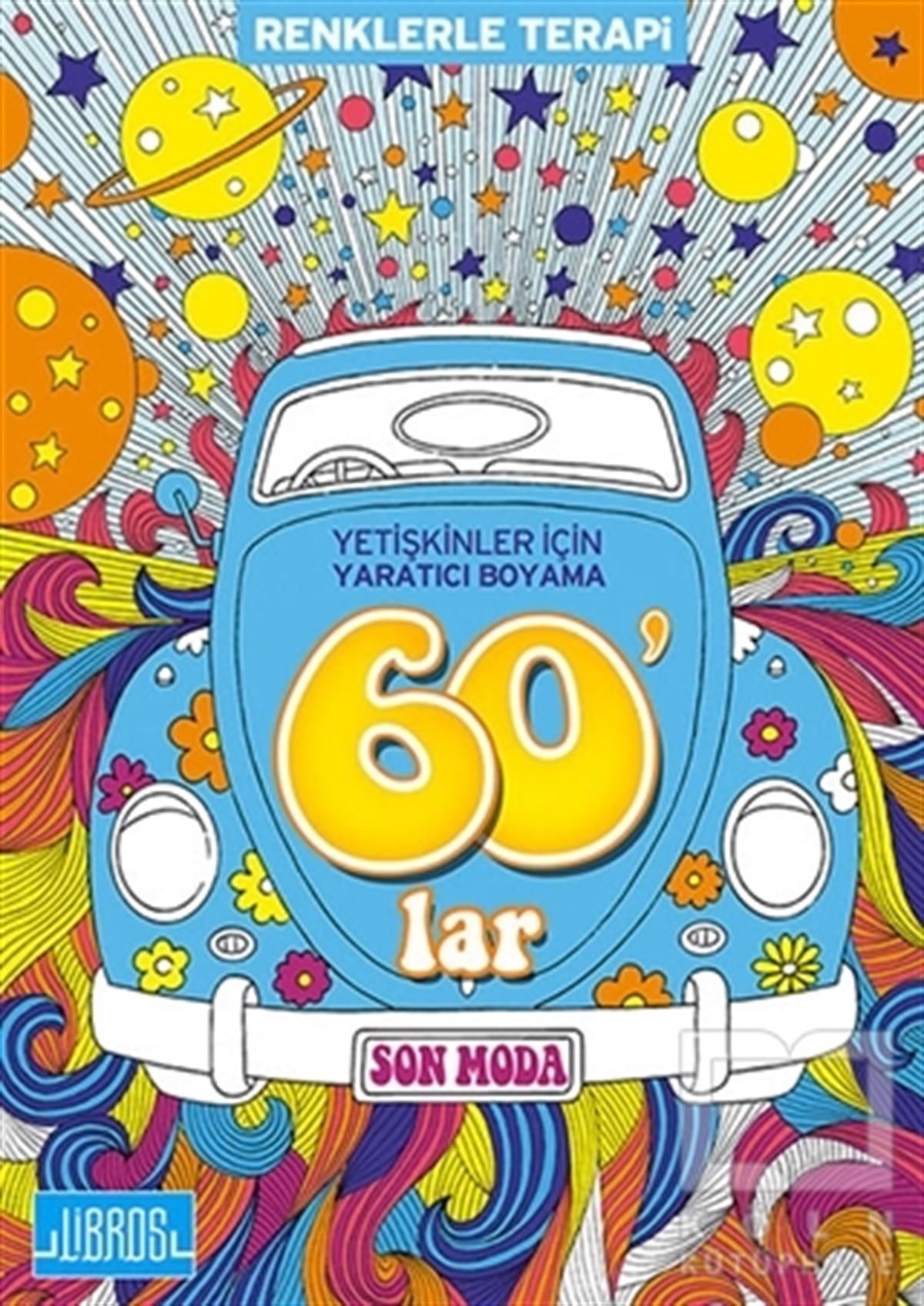 Yetişkinler için Yaratıcı Boyama 60’lar