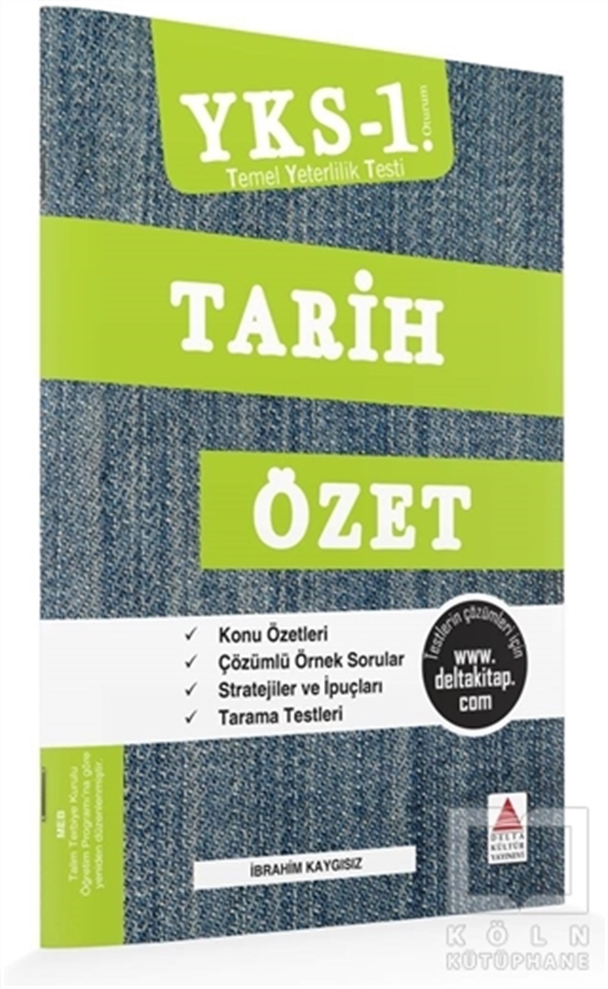 İbrahim KaygısızSınavlara Hazırlık KitaplarıYKS 1. Oturum Tarih Özet (TYT)